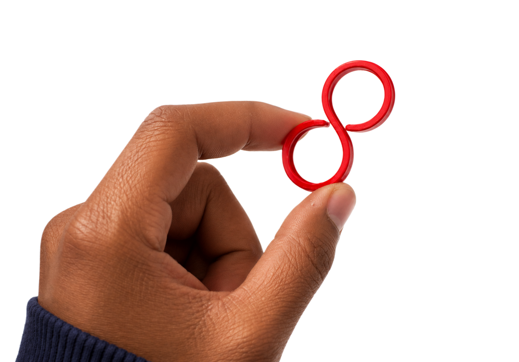 Infinity Ring (2-Finger Fidget Ring)