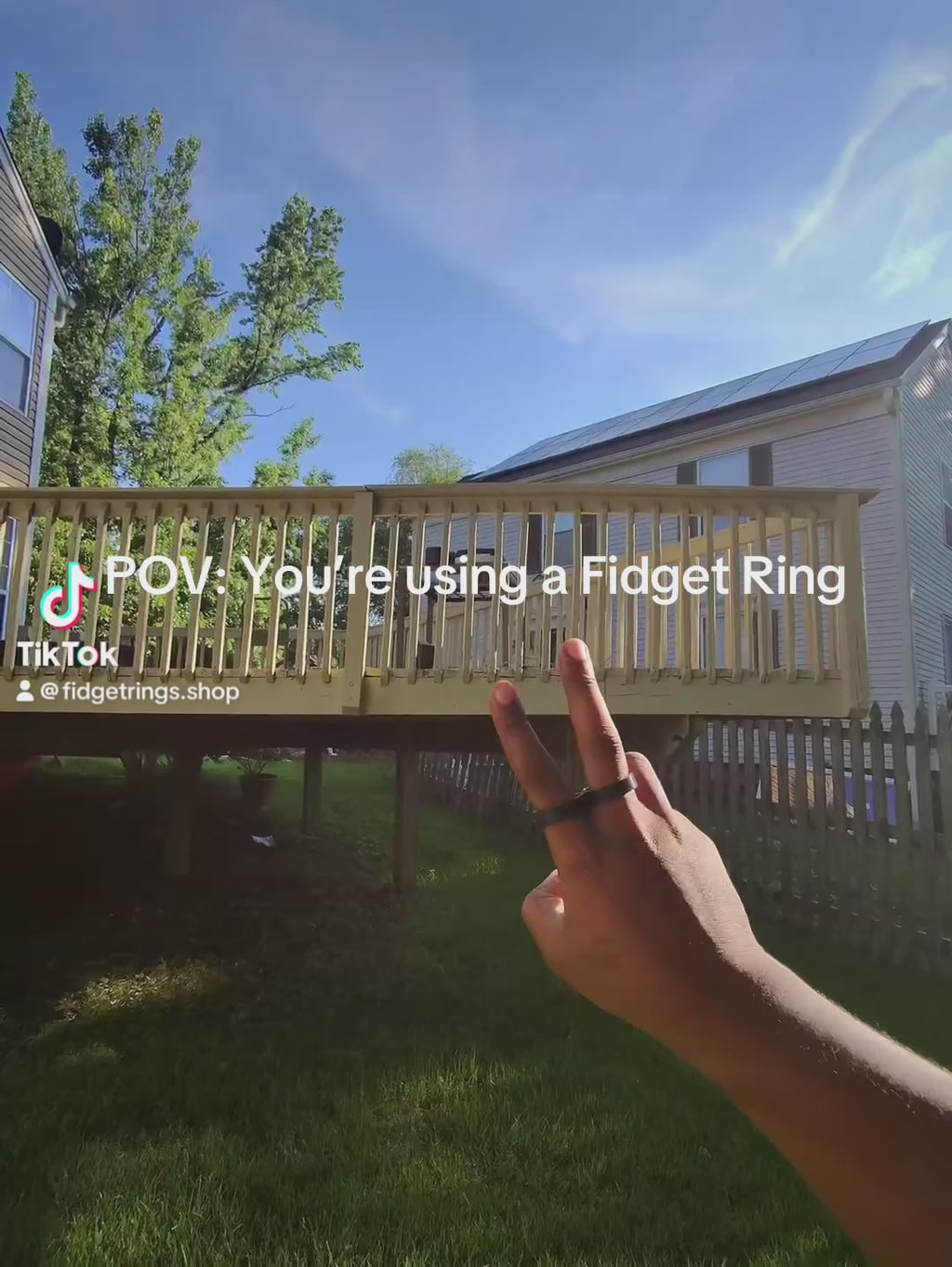 Infinity Ring (2-Finger Fidget Ring)
